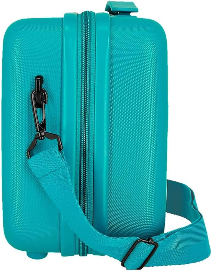 MOVOM Wood Trousse de Toilette cabine, bagage, intérieur à Deux compartiments, en ABS résistant et l