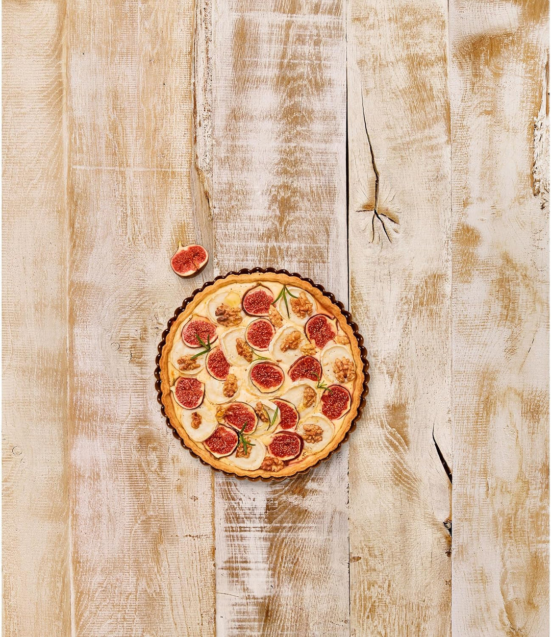 Birkmann, Laib &amp; Seele, perforierte Quiche-, Tarte- und Pizzaform, Ø 30 cm, Backform mit losem Hebeb