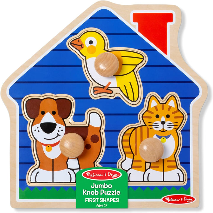 Melissa and Doug 2055 - Haustiere Steckpuzzle Jumbo