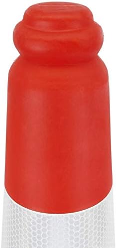 CONO BASE CAUCHO C/BANDA REFLECT. 50 CM