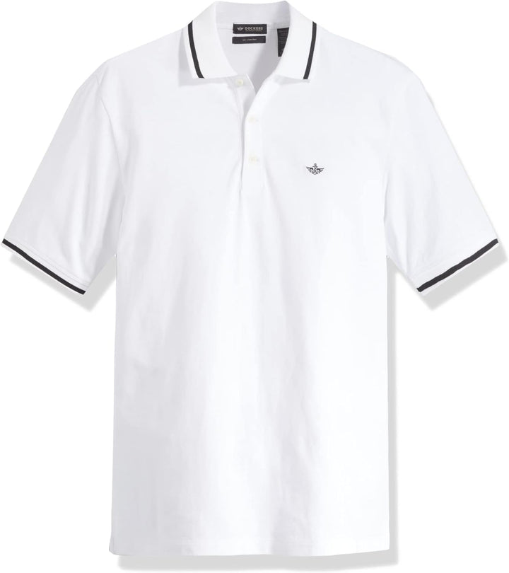 Dockers Herren Original Polo T-Shirt S Lucent White, S Lucent White