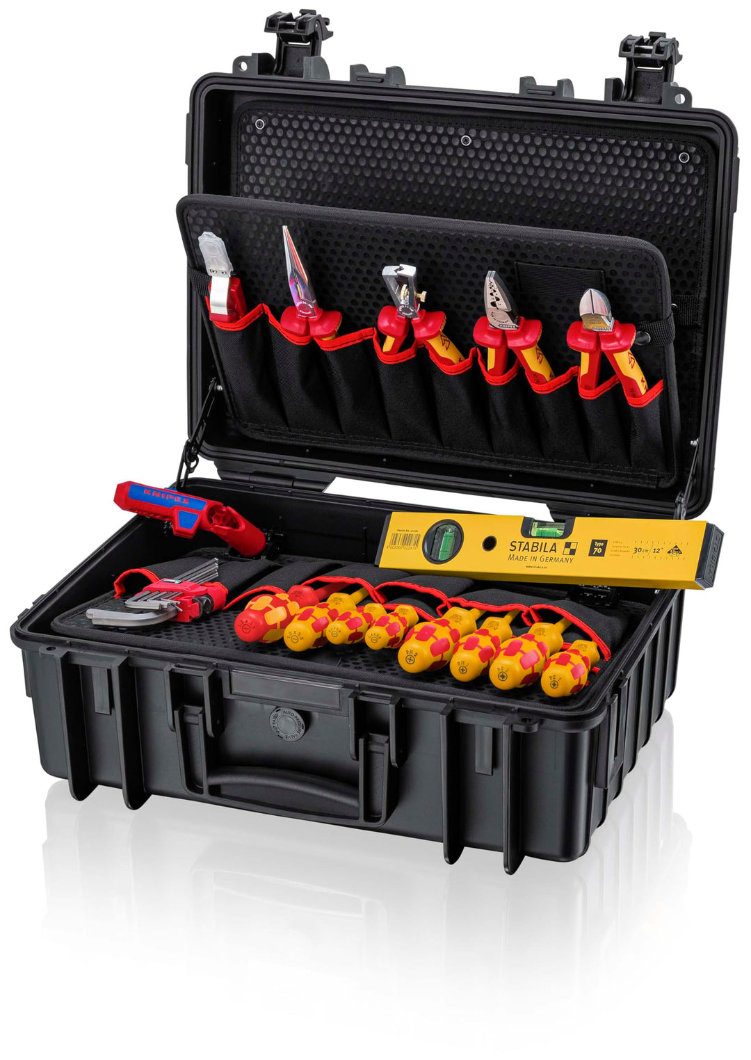 KNIPEX 00 21 34 HL S2 Werkzeugsuitcase bepiecet 24teilig (B x H x T) 470 x 370 x 190mm