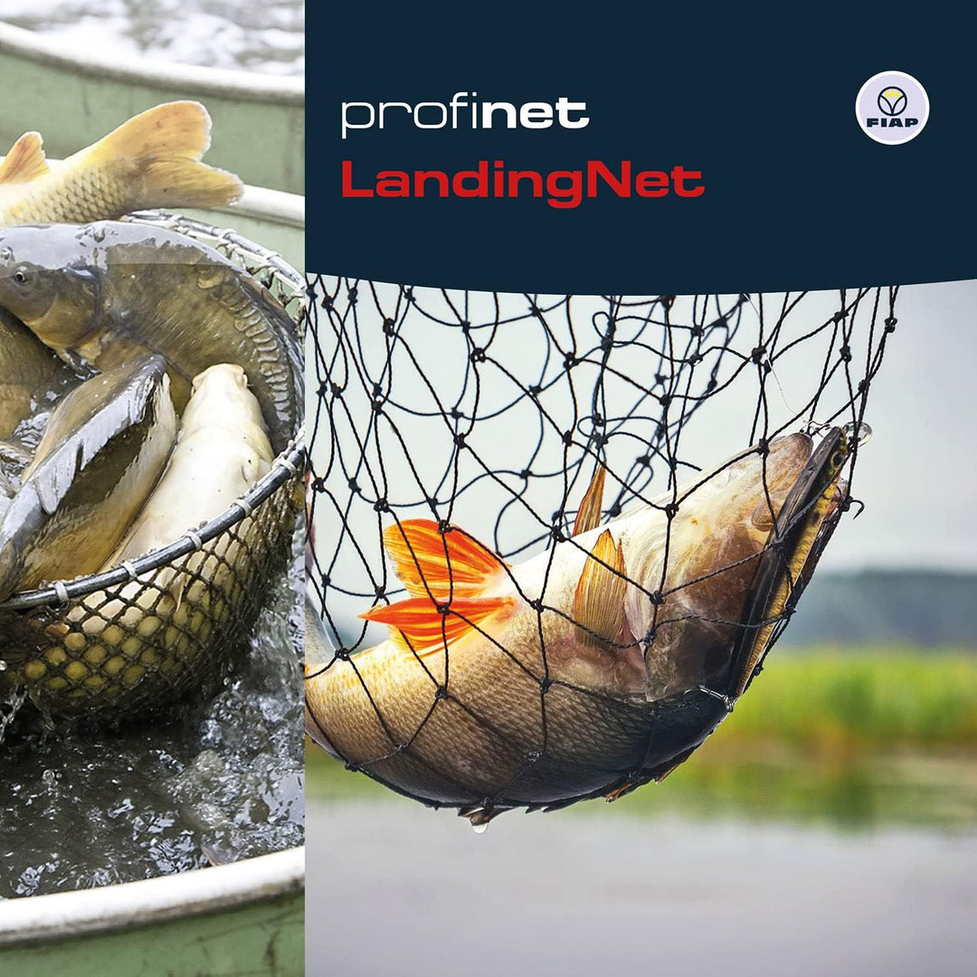 FIAP profinet LandingNet 500 - Profi Kescherbügel - D-Form - Fischkescher - Teichkescher - Material