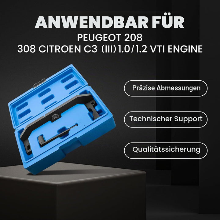 maXpeedingrods Motor-Einstellwerkzeug Satz für PSA 1.2 puretech für Peugeot 208 2008 für Citröen C3