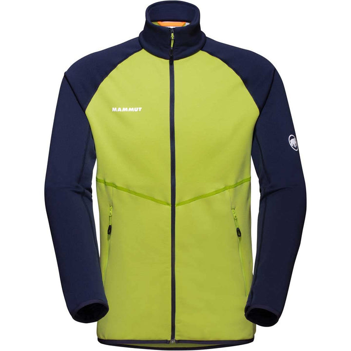 Mammut Herren Aconcagua Midlayer Jacke S highlime/marine, S highlime/marine