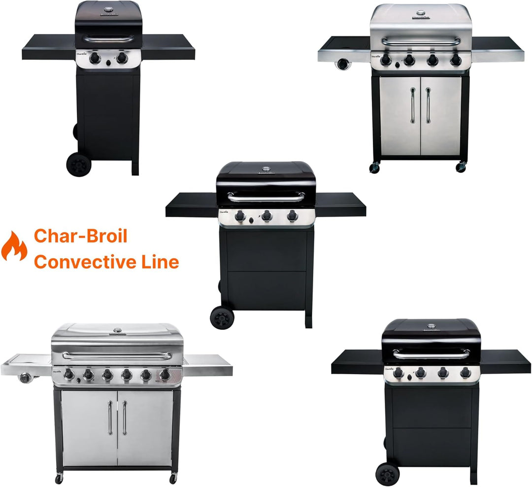 Grillrost.com Das Original Edelstahl Aromaschiene für Char Broil - Brennerabdeckung Convective 210 B