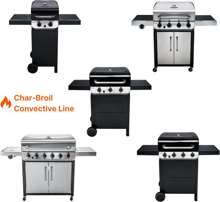 Grillrost.com Das Original Edelstahl Aromaschiene für Char Broil - Brennerabdeckung Convective 210 B