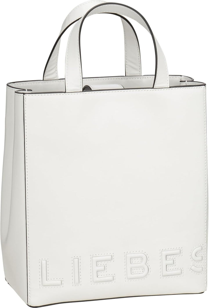 Liebeskind Damen Paperbag S OOS Tote Off White, Off White