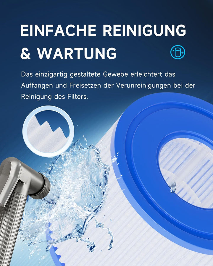 AQUALTRA Filter VI für Pool, Filterkartuschen Vl, Kompatibel mit Lay-Z Spa 90352E 58323E 58323 58324