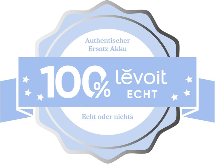 Levoit Originaler Ersatzbatterie für LVAC 300 Akku Staubsauger, Laufzeit bis zu 60 Minuten, 3000mAh