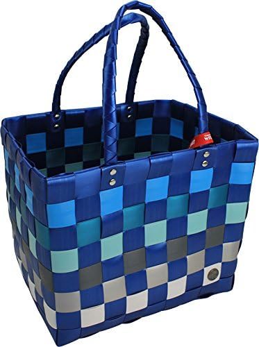Shopper Ice-Bag Einkaufskorb Witzgall, perfekte Einkaufstasche für Ihren Einkauf, Fb. blau, grau, Mo