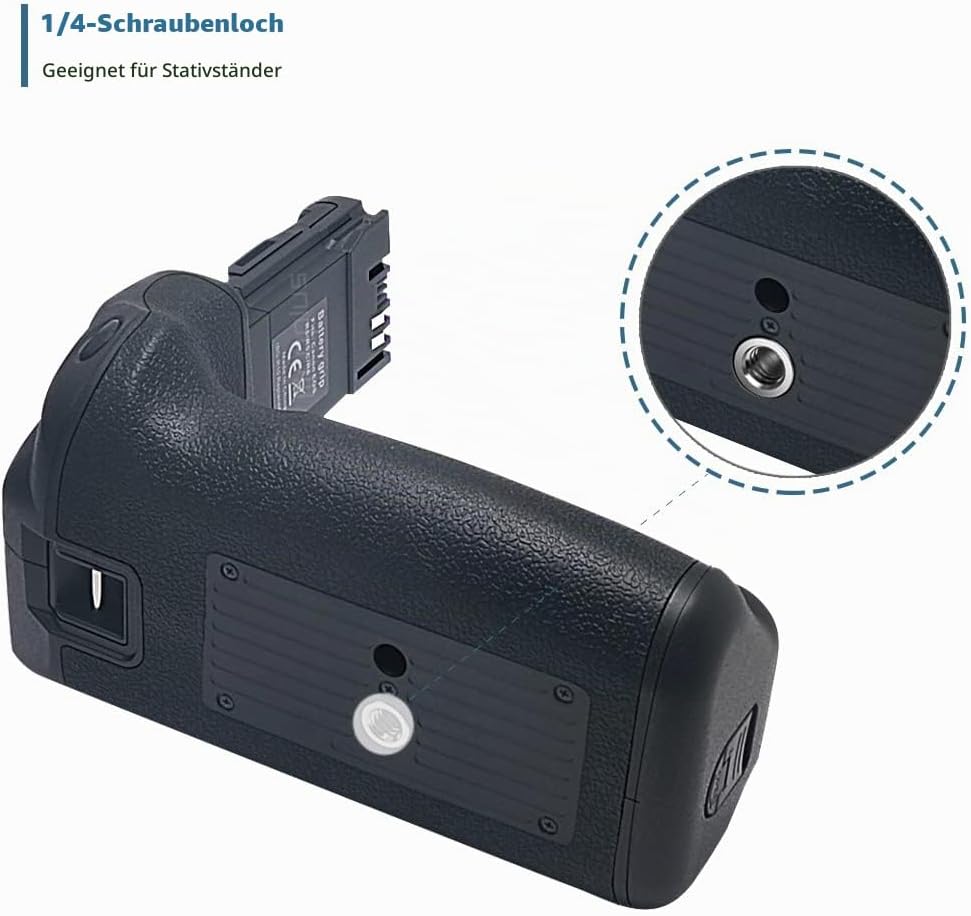 Mcoplus Bg-R10 batteriegriff Batterie-Handgriff für Canon EOS R5/R6/R5C/R6 Mark II Kamera, mit LP-E6