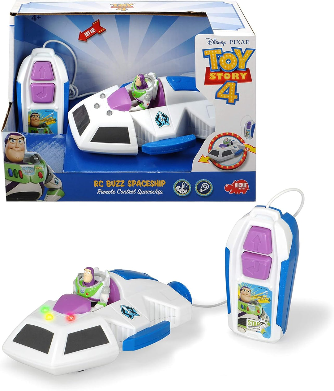 Dickie Toys Toy Story 4 Space Ship Buzz Try Me