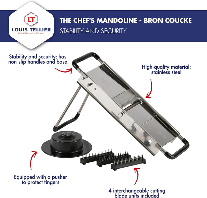 Mandoline gourmet du chef incl. kap Tellier 15000