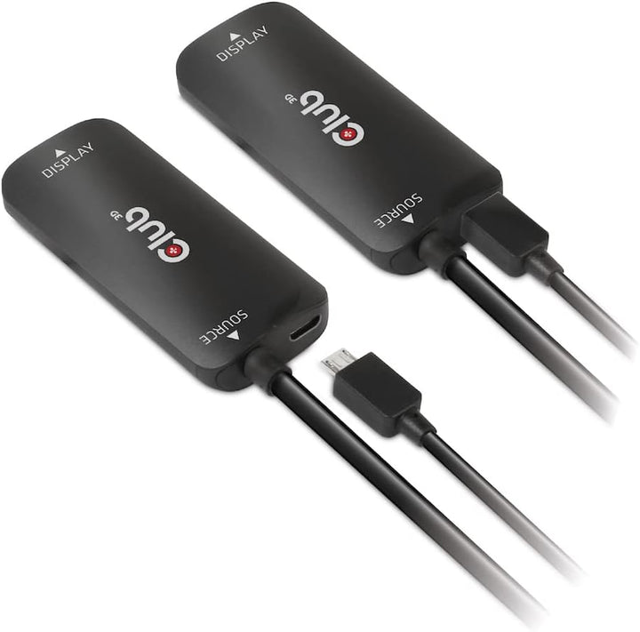 Club 3D CAC-1336 HDMI+ Micro USB auf USB Typ-C 4K120Hz oder 8K30Hz M/F Aktiver Adapter, CAC-1336