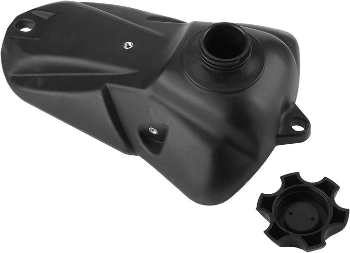 KIMISS Motorrad Benzintank, 4L Fassungsvermögen Benzintank Benzintank mit Deckel Benzinhahn Hartplas