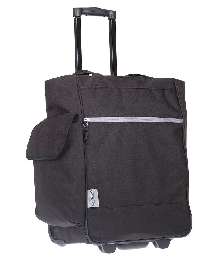 Alessandro Einkaufsroller EInkaufsroller Shoppingtrolley Einkaufstrolley (12895 Black Uni),
