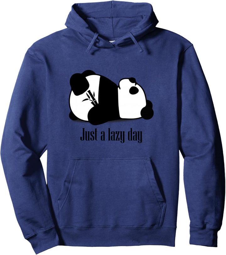 Just a lazy day Fauler Panda Geschenk Kawaii Mann Frau Kind Pullover Hoodie