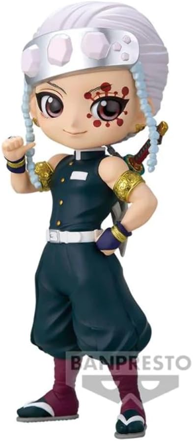 Banpresto Demon Slayer - Tengen Uzui - Q Posket 15cm Mehrfarbig, Mehrfarbig