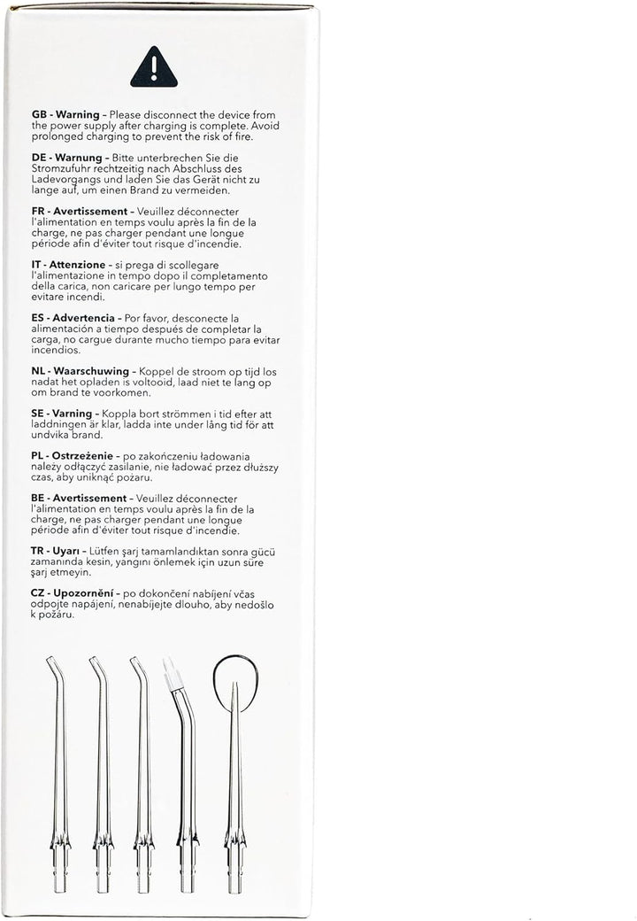 Whites Beaconsfield Dental Water Flosser — Tragbare wasserdichte Munddusche für Zähne &amp; Zahnfleisch,