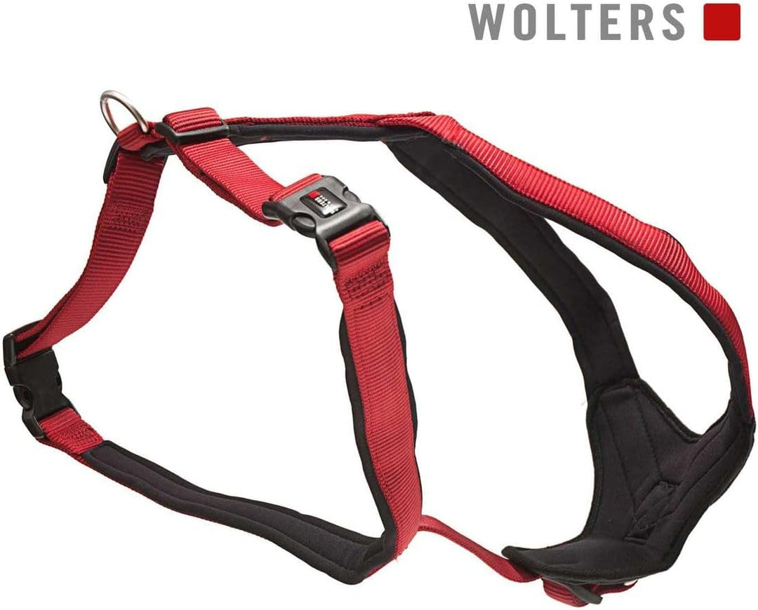 Wolters Hundegeschirr MINI Professional Comfort rot 25-30 cm 27 - 32 cm rot/schwarz, 27 - 32 cm rot/