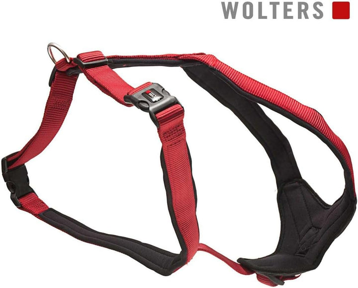 Wolters Hundegeschirr MINI Professional Comfort rot 25-30 cm 27 - 32 cm rot/schwarz, 27 - 32 cm rot/