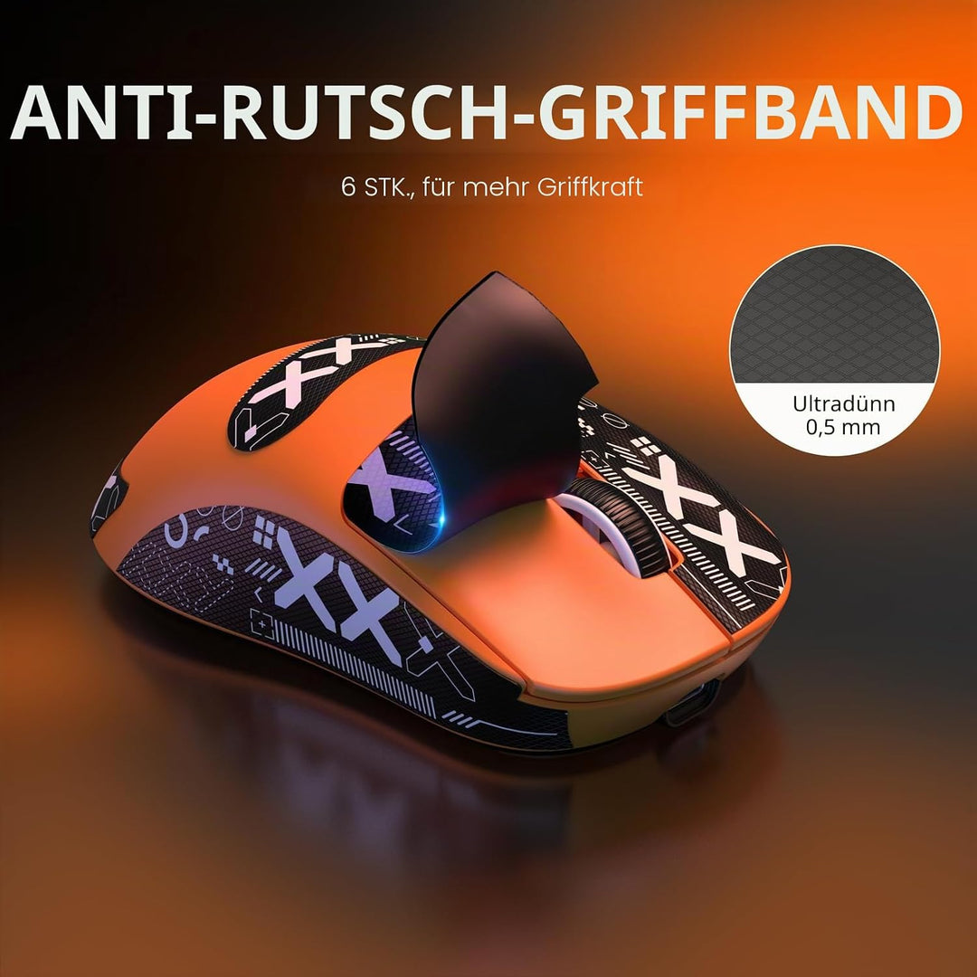 VGN GAMEPOWER x Attack Shark X3 Superlight Kabellose Gaming-Maus, 49g Ultraleicht Esports Mouse, 260