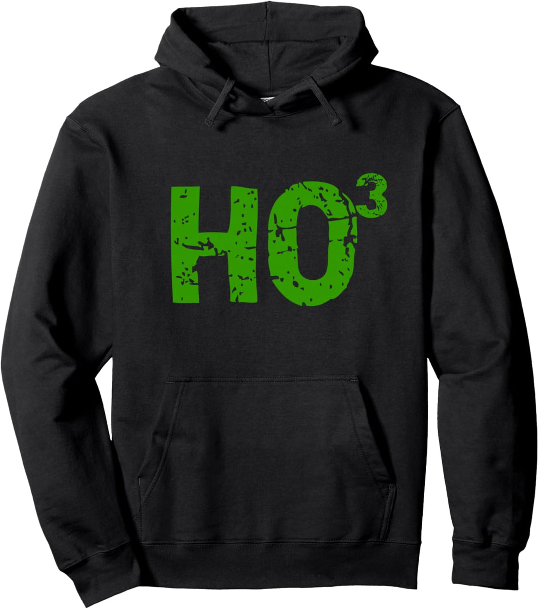HO HO HO 3 Lustiges Weihnachts-HO3 Würfelmem Pullover Hoodie