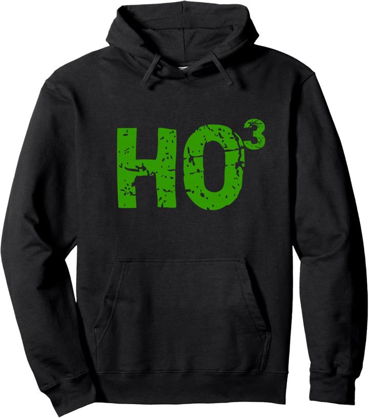HO HO HO 3 Lustiges Weihnachts-HO3 Würfelmem Pullover Hoodie