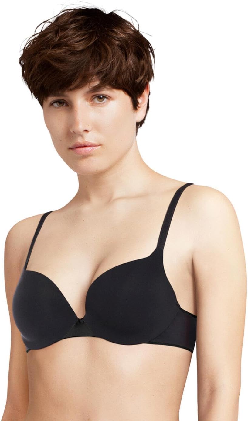 Chantelle ESSENTIALL LI BH SCH. MIT BUEG. EXTRA Push-UP BEIGE Dore 75A Schwarz, 75A Schwarz