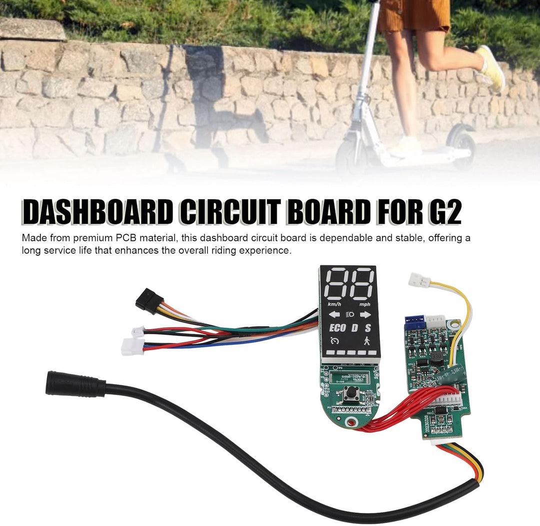 Elektroroller Dashboard für Ninebot Max G2 Series, E-Scooter Armaturenbrett PCB E-Roller Bluetooth D