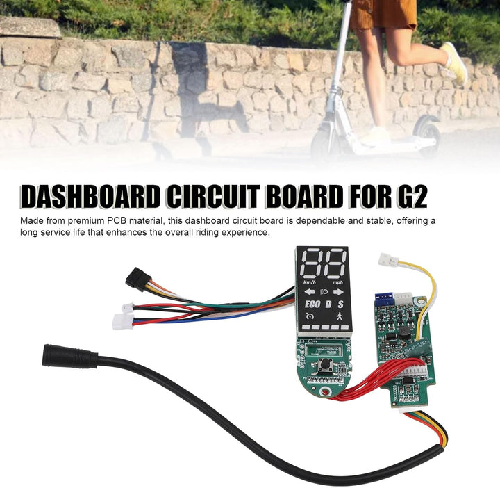 Elektroroller Dashboard für Ninebot Max G2 Series, E-Scooter Armaturenbrett PCB E-Roller Bluetooth D