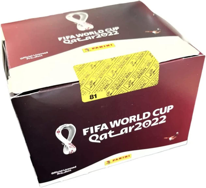 Panini WM Sticker - FIFA World Cup Qatar 2022™ - Offizielle Stickerkollektion (Box mit 100 Tüten), B