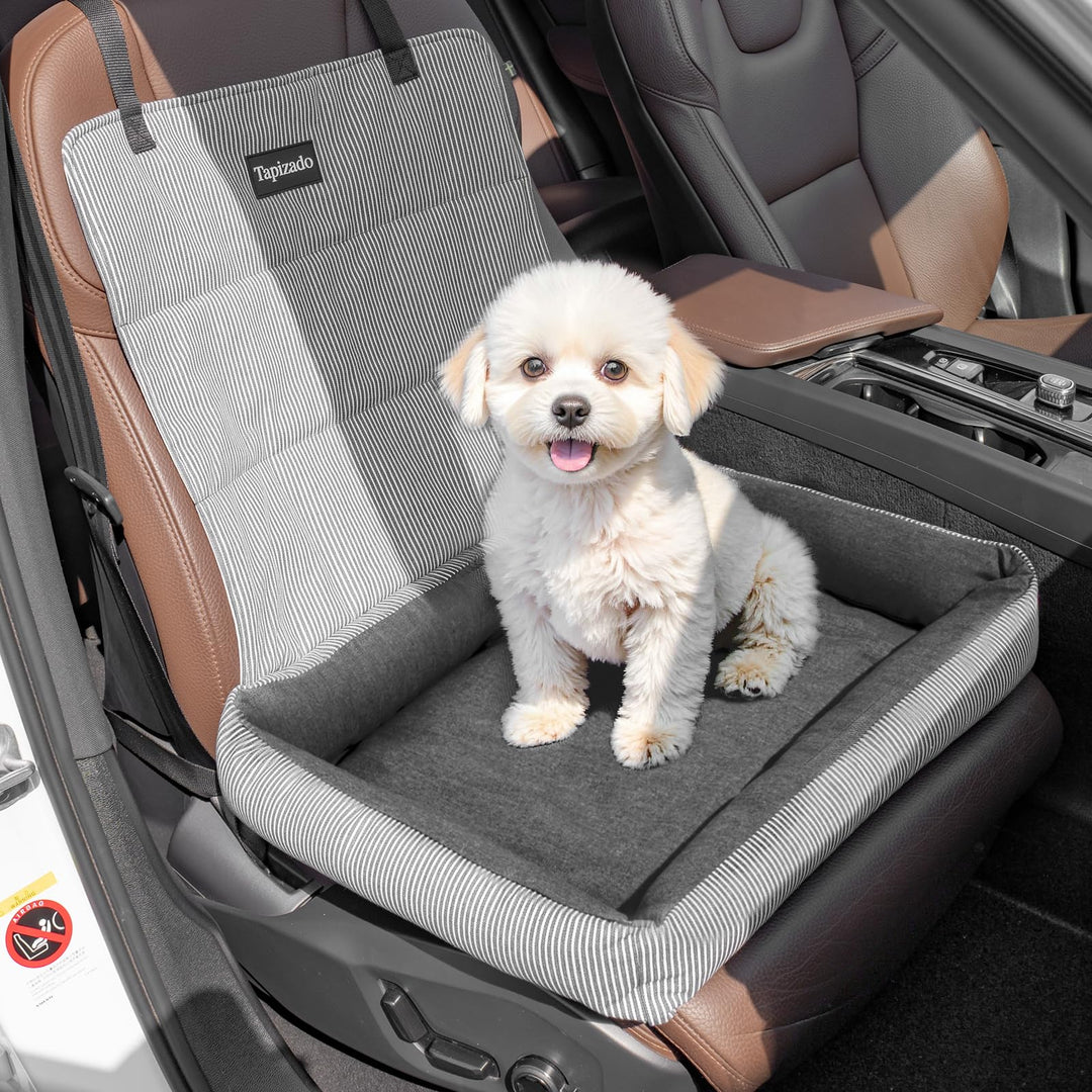 Hundeautositze für kleine Hunde, abnehmbarer Hundesitz mit weichem Baumwollkissen, Komfort-Haustier-