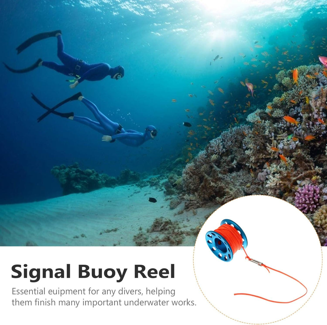 BESPORTBLE 1 Set von Scuba Tauchen Spool Aluminium Legierung Kompakte Schnorcheln Dive Reel Spool Li