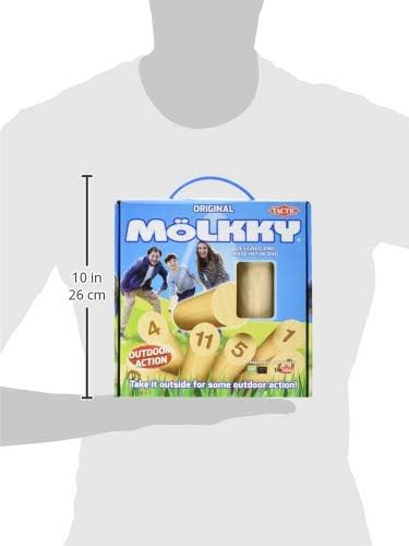 Tactic Mölkky in cardboard box with handle - 2018 version 54903 Mixed