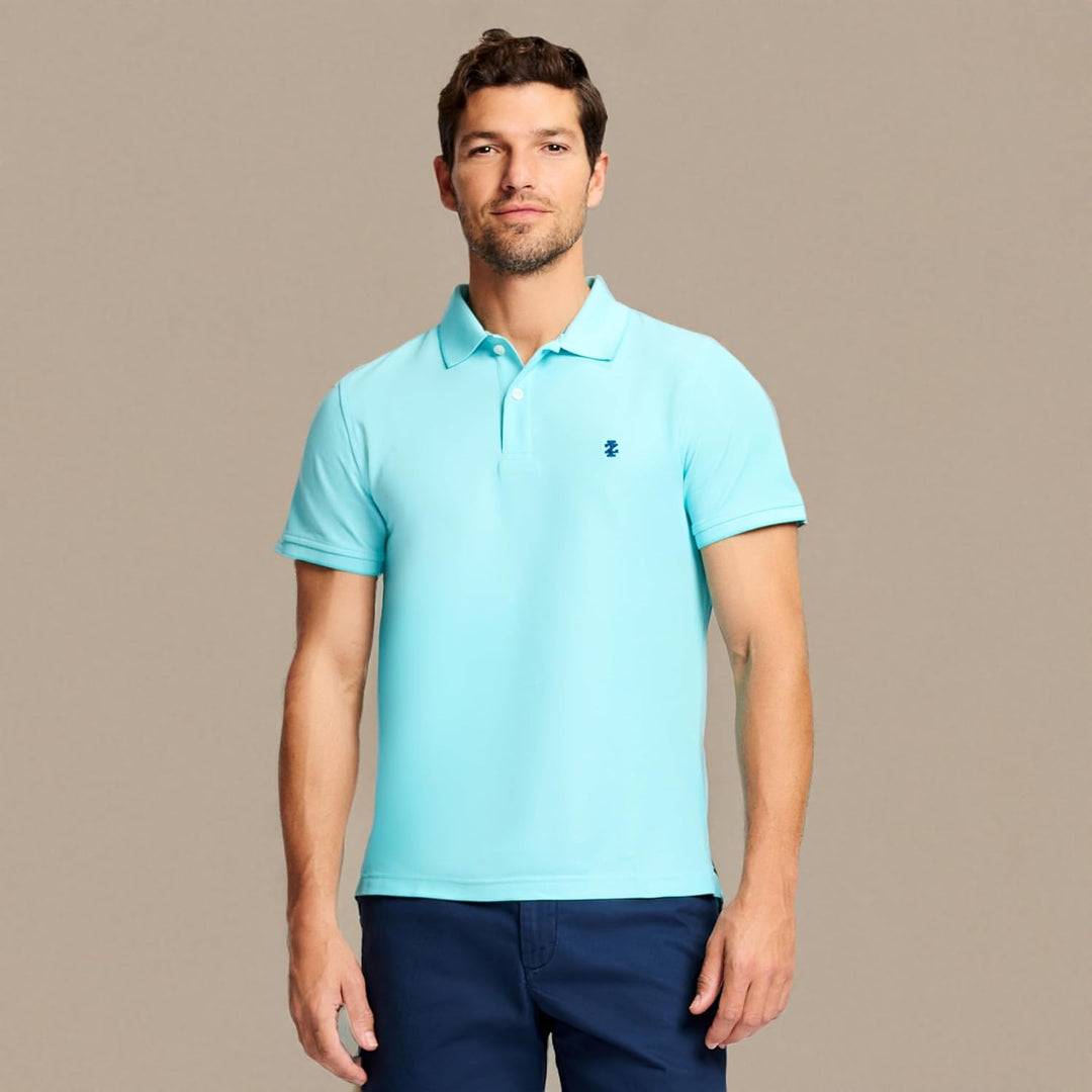 IZOD Herren Big & Tall Advantage Performance Polohemd Schmale Passform S Blau - Blue Radiance, Slim