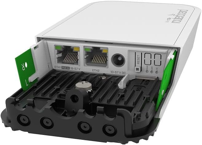 MikroTik wAP AC LTE Kit 867 Mbit/s weiss Ethernet-Verbindung, unterstützt Stromversorgung über diese