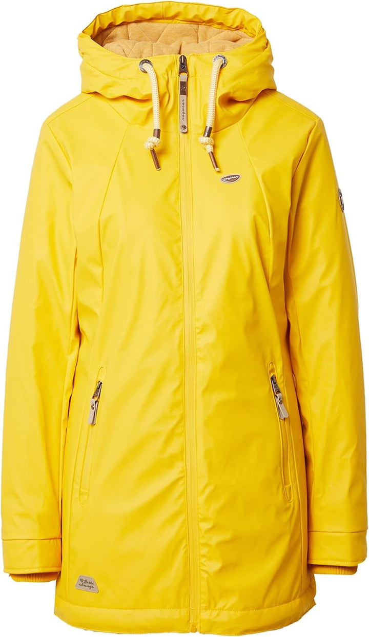 Ragwear ZUZKA RAINY Damen Jacke S Gelb, S Gelb