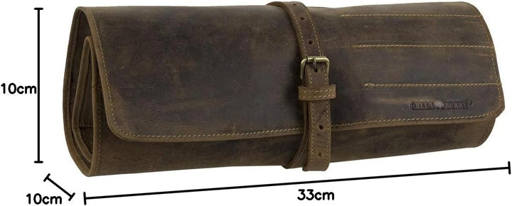 Greenburry Vintage Biker Werkzeugrolle Leder 73 cm