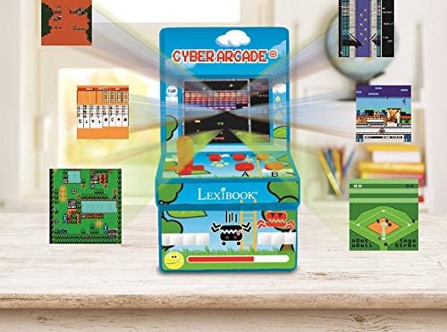 Lexibook Retro spielkonsole Cyber Arcade® 200 spiele, 2,8” LCD-Farbbildschirm JL2940