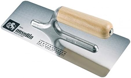 AUSONIA - 42173 GLÄTTEKELLE AUS EDELSTAHL, TRAPEZFÖRMIG MIT ABGERUNDETEN KANTEN 27X11, IDEAL ZUM POL