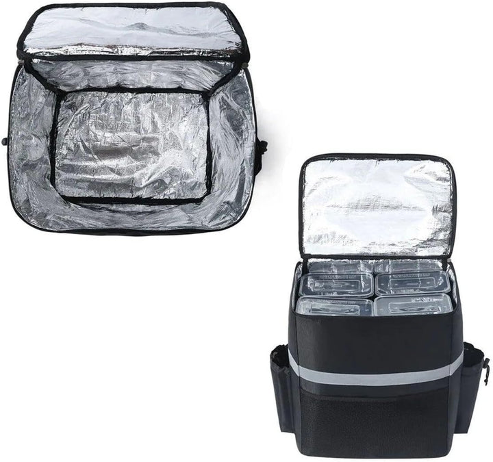 Lebensmittel-lieferrucksack, 35 L, Thermo-lebensmitteltasche, Extra Grosse Kühltasche, Frischhaltung