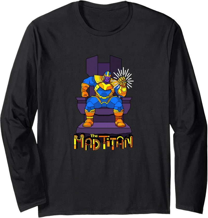 Marvel Avengers Thanos The Mad Titan Langarmshirt