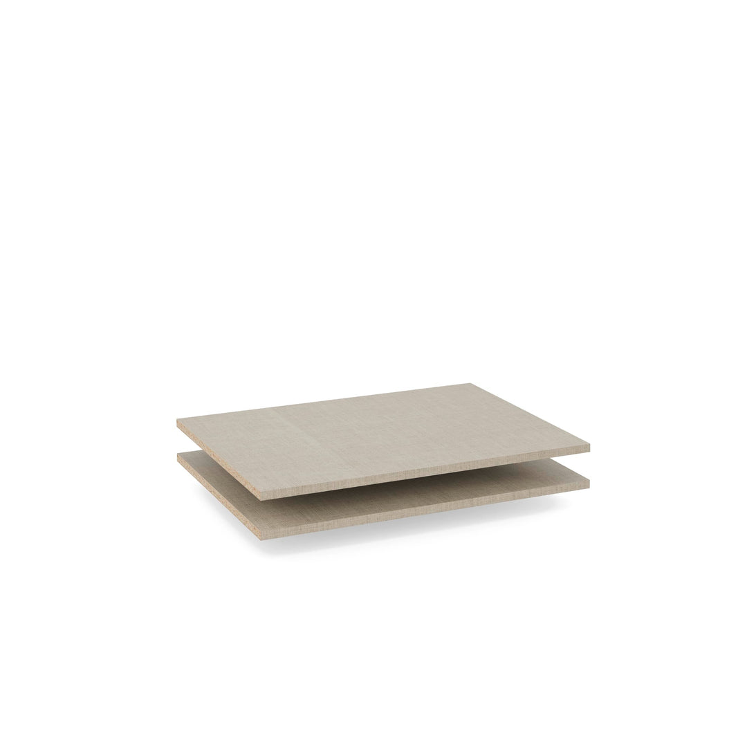 Rauch Möbel Zubehör Einlegeböden Schwebetürenschrank, 2er Set, BxHxT 66x16x48 cm