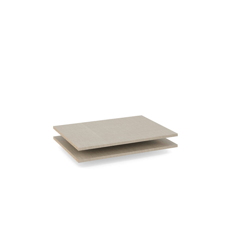 Rauch Möbel Zubehör Einlegeböden Schwebetürenschrank, 2er Set, BxHxT 66x16x48 cm