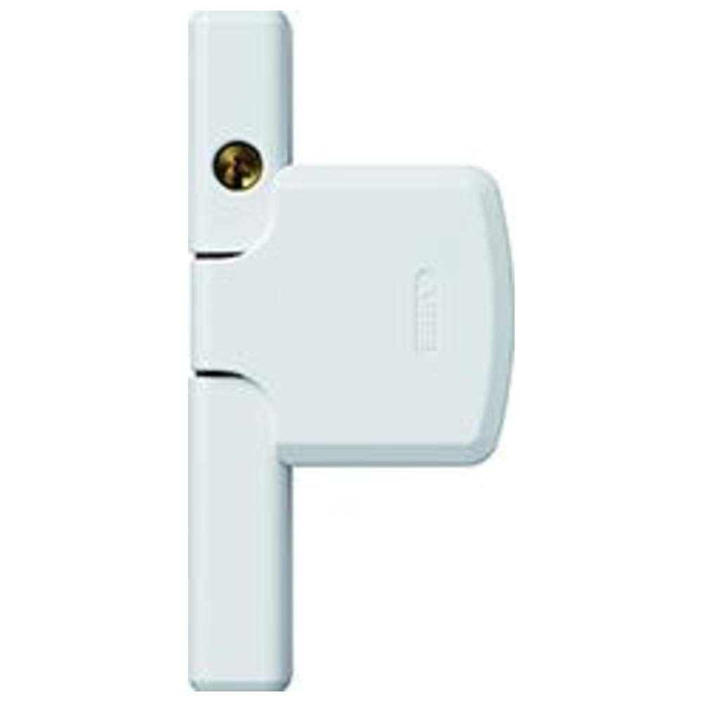 ABUS Fenster-Zusatzsicherung FTS206 AL0125 - Fensterschloss mit zweistufiger Verriegelung, gleichsch