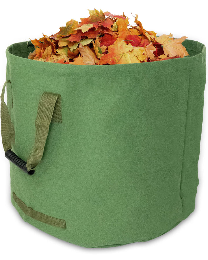 Benz Garden Garten-Abfallsack - Faltbarer Laub-Sack aus robustem Leinengewebe - Schwerlast-Gartensac