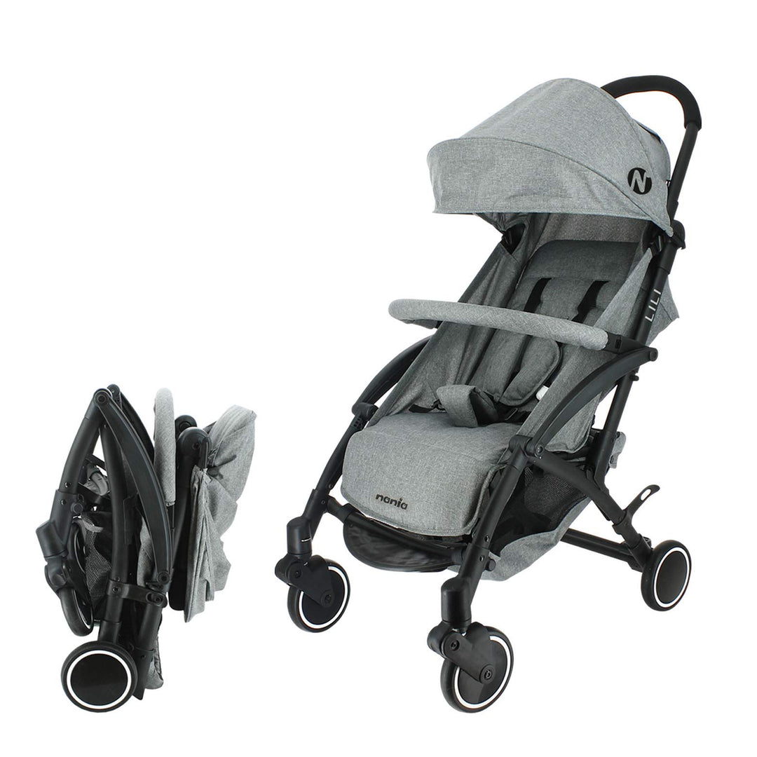 Nania, ultrakompakter Kinderwagen, Babyjet (0 bis 15 kg), für die Mitnahme im Flugzeug zugelassen, l
