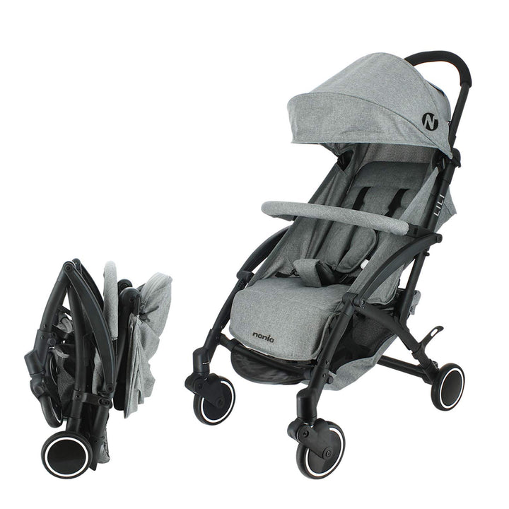 Nania, ultrakompakter Kinderwagen, Babyjet (0 bis 15 kg), für die Mitnahme im Flugzeug zugelassen, l